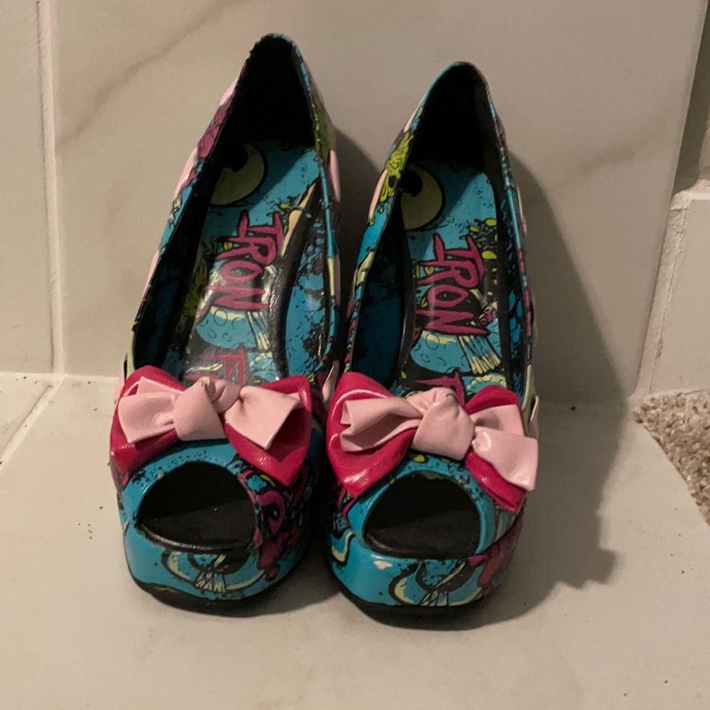 Iron Fist Tentacles & Eyeballs Wedges size 36